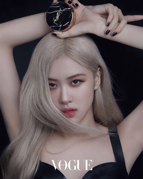 rosé ysl photoshoot